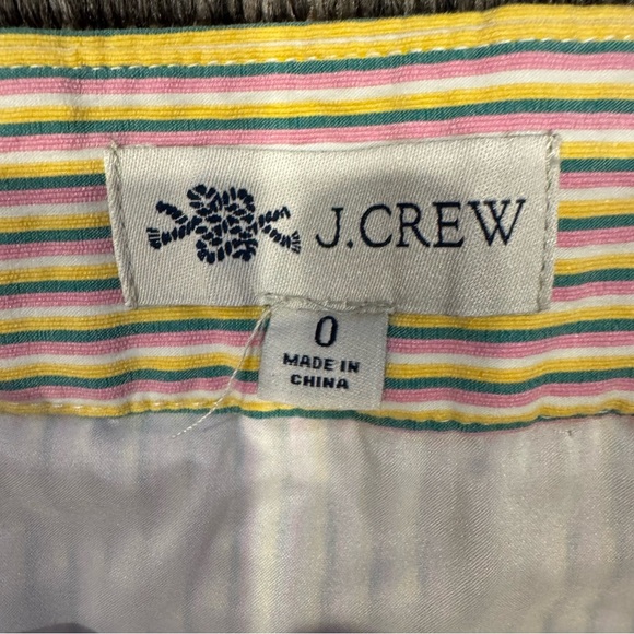 J. Crew Tan and White Mini Pencil Skirt - Picture 2 of 2
